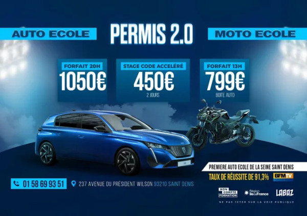 Où passer le permis de conduire auto et moto  